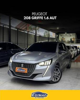 PEUGEOT 208 1.6 16V FLEX GRIFFE AT6 PEUGEOT 208 1.6 16V FLEX GRIFFE AT6